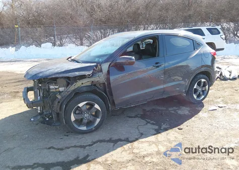 2018 Honda Hr-V Ex-L z USA, uszkodzony, nr VIN 3CZRU6H7XJM719054